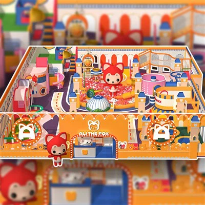 Indoor-Spielplatzraum